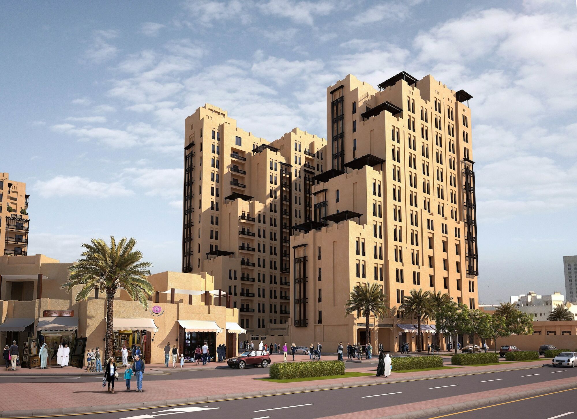 Hyatt Place Dubai Wasl District Eksteriør billede